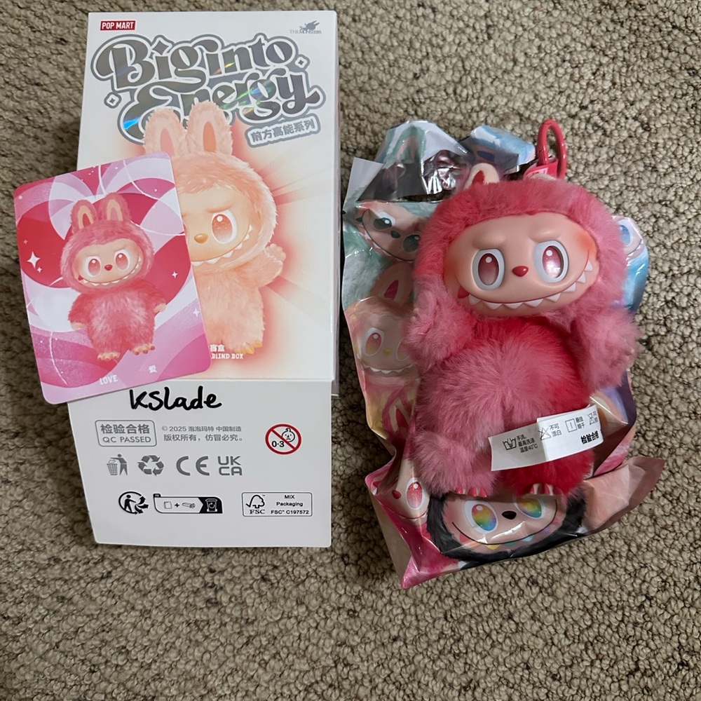 Labubu Big Into Energy Love